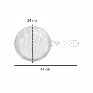 Cesto Para Fritura Fritadeira Redondo Peneira - Imagem 8